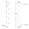 LED Floor Lamp Book Reading Light Standing Lamp Bedroom Living Room - 1 -Bedroom Furniture Shop LED Floor Lamp Book Reading Light Standing Lamp Bedroom Living Room