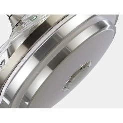 Modern Ceiling Light With Fans Remote Control, 4 Retractable Blades With 3 Light Color Change Ceiling Fan For Living Bedroom