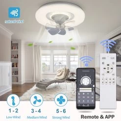 Oaks Aura 20in. Italian Cream Low Profile Ceiling Fan With Light, 360°Rotate Dual Control Flush Mount Ceiling Fan For Bedroom 16 Oaks Aura 20in. Italian Cream Low Profile Ceiling Fan With Light, 360°Rotate Dual Control Flush Mount Ceiling Fan For Bedroom -Bedroom Furniture Shop Oaks Aura 20in. Modern Low Profile Ceiling Fan with Light2C 360C2B0Rotate Dual Control Flush Mount Ceiling Fan For Bedroom 5