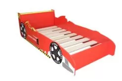 Toddler Bed Red Cars Speed Kids Junior Bed With Mattress -Bedroom Furniture Shop RC303R 3 600x400 1
