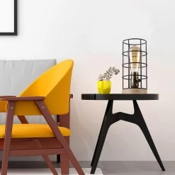 Retro Industrial Minimalism Small Table Lamp For Bedroom Bedside And Living Room, Wood Base Cute Mini Table Edison Desk Lamp 16 Retro Industrial Minimalism Small Table Lamp For Bedroom Bedside And Living Room, Wood Base Cute Mini Table Edison Desk Lamp -Bedroom Furniture Shop Retro Industrial Minimalism Small Table Lamp for Bedroom Bedside and Living Room2C Wood Base Cute Mini Table Edison Desk Lamp 6