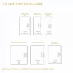 Divan Bed Set With High Density Spring Memory Foam Mattress + Headboard -Bedroom Furniture Shop STORAGE SIZE GUIDE 8 600x600 4