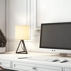 Set Of 2 Cute Modern Bedside Nightstand Lamps For Living Room Bedroom -Bedroom Furniture Shop Set of 2 Cute Modern Bedside Nightstand Lamps for Living Room Bedroom 8