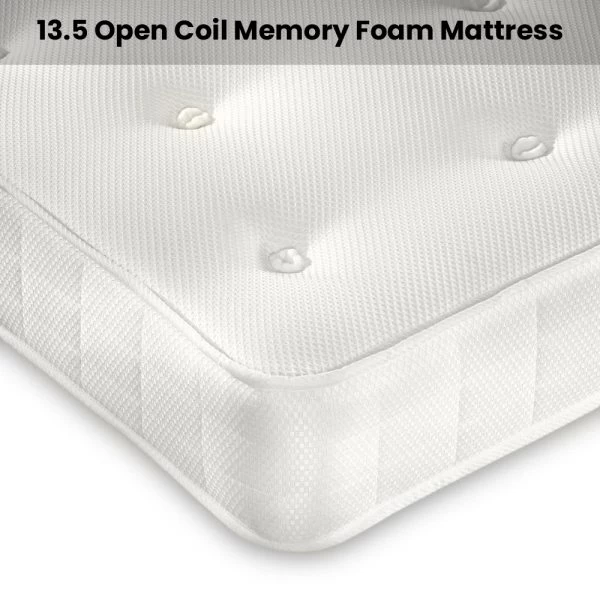 New Crushed Velvet Divan Set + Matching Rio Headboard & Footboard + Hand Tufted Pocket Spring Memory Mattress 7 New Crushed Velvet Divan Set + Matching Rio Headboard & Footboard + Hand Tufted Pocket Spring Memory Mattress - Image 5