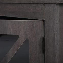 Set Of 2 Nightstand, Bedside Furniture With X-Shaped Door, Bedroom End Table, Deep Gray Dark Gray 17 Set Of 2 Nightstand, Bedside Furniture With X-Shaped Door, Bedroom End Table, Deep Gray Dark Gray -Bedroom Furniture Shop a3181927976049879a6dd237f270792a