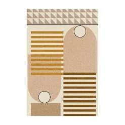 Artistic Geometric 6' X 9' Faux Cashmere Indoor Area Rug For Living Room Bedroom -Bedroom Furniture Shop a555c999c8b0dfb5feb76e5d7417564c