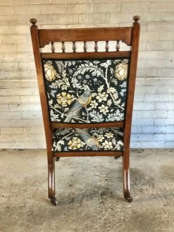 Unknown Antique Bedroom/Reading Chair 9 Unknown Antique Bedroom/Reading Chair -Bedroom Furniture Shop antique bedroom reading chair sku65309422 0 3