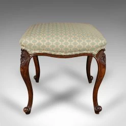 Unknown Antique Dressing Stool, English, Walnut, Footstool, Bedroom Rest, Victorian 14 Unknown Antique Dressing Stool, English, Walnut, Footstool, Bedroom Rest, Victorian -Bedroom Furniture Shop antique dressing stool english walnut footstool bedroom rest victorian sku33878424 0 2