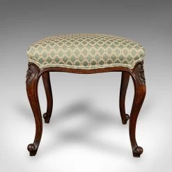 Unknown Antique Dressing Stool, English, Walnut, Footstool, Bedroom Rest, Victorian 15 Unknown Antique Dressing Stool, English, Walnut, Footstool, Bedroom Rest, Victorian -Bedroom Furniture Shop antique dressing stool english walnut footstool bedroom rest victorian sku33878424 0 3