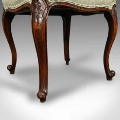 Unknown Antique Dressing Stool, English, Walnut, Footstool, Bedroom Rest, Victorian 21 Unknown Antique Dressing Stool, English, Walnut, Footstool, Bedroom Rest, Victorian -Bedroom Furniture Shop antique dressing stool english walnut footstool bedroom rest victorian sku33878424 0 9