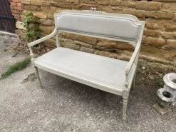 Unknown Antique French Salon Bedroom Sofa Bench Settee Chair, C 1900 -Bedroom Furniture Shop antique french salon bedroom sofa bench settee chair c 1900 sku76109767 0 10