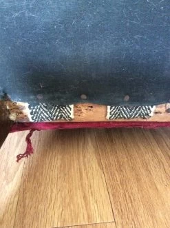 Antique Red Velvet Bedroom Chair On Castors -Bedroom Furniture Shop antique red velvet bedroom chair on castors sku77070993 0 30