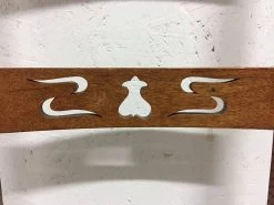 Arts & Crafts Side Or Bedroom Chair With Stylized Tulip Cut Outs To The Back -Bedroom Furniture Shop arts crafts side or bedroom chair with stylized tulip cut outs to the back 0 4