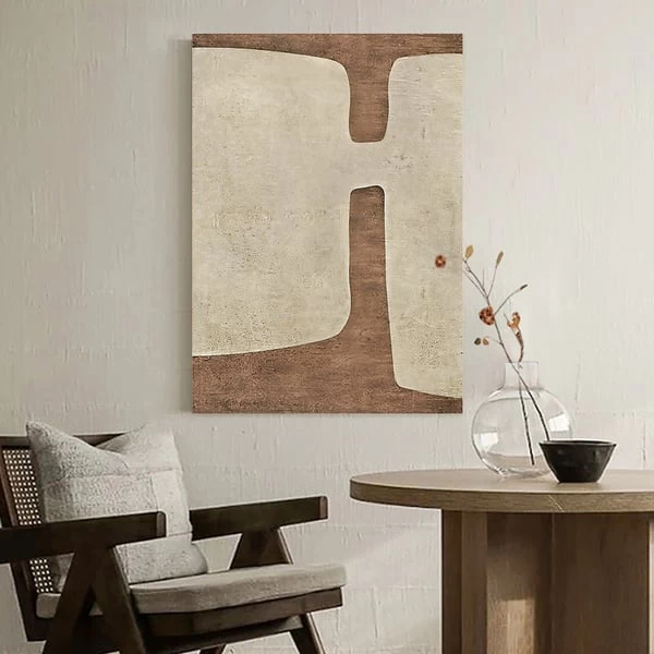 39.4" Modern Abstract Geometric Wall Decor Art For Living Room Bedroom 4 39.4" Modern Abstract Geometric Wall Decor Art For Living Room Bedroom - Image 2