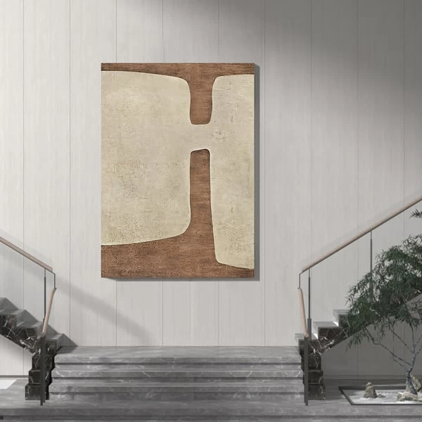 39.4" Modern Abstract Geometric Wall Decor Art For Living Room Bedroom 7 39.4" Modern Abstract Geometric Wall Decor Art For Living Room Bedroom - Image 5