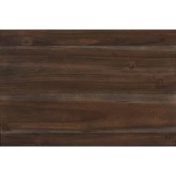 Modern-Rustic Design 1pc Wooden Nightstand Of Drawers Distressed Espresso Finish Plank Style Detailing Bedroom Furniture Brown -Bedroom Furniture Shop d098fb49ce844e63b8cbc69542a6788e