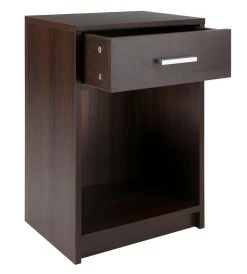 Winsome Rennick Accent Bedroom Side Table In Cocoa Finish -Bedroom Furniture Shop d29dd7df844f4fb09728e8490385d871