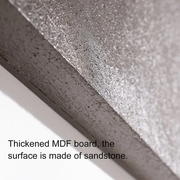 2 Pieces Modern 23.6" Square Abstract Stone Wall Decor Art Set Living Room Bedroom 8 2 Pieces Modern 23.6" Square Abstract Stone Wall Decor Art Set Living Room Bedroom - Image 6