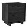 QuikFurn Modern Bedroom Nightstand In Grey Black Wood Finish Grey Black 1 QuikFurn Modern Bedroom Nightstand In Grey Black Wood Finish Grey Black -Bedroom Furniture Shop e8301946b29e4338aba5ffea9c8db4e9