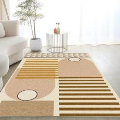 Artistic Geometric 6' X 9' Faux Cashmere Indoor Area Rug For Living Room Bedroom -Bedroom Furniture Shop e973c95bec03207c778ad3fdd4dd52b2