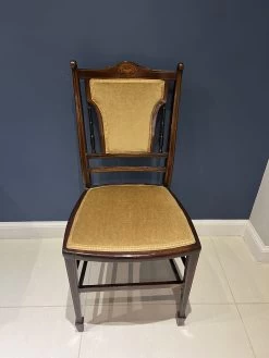 Edwardian Inlaid Mahogany Bedroom Or Hall Chair 16 Edwardian Inlaid Mahogany Bedroom Or Hall Chair -Bedroom Furniture Shop edwardian inlaid mahogany bedroom or hall chair sku53435411 0 2