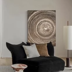 Japandi Wall Decor For Living Room Bedroom Home Geometry Art Painting In Brown -Bedroom Furniture Shop ee4503704cde9b02ea923ceeb101efa4