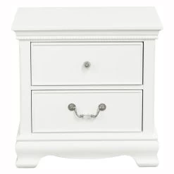 Classic Traditional Style 1pc Nightstand Wood White Finish Dovetail Drawers Bedside Table Bedroom Furniture White 13 Classic Traditional Style 1pc Nightstand Wood White Finish Dovetail Drawers Bedside Table Bedroom Furniture White -Bedroom Furniture Shop f20e6effcdea46dba65b6a250dc5addd