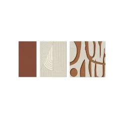 3 Pieces Japandi Abstract 3D Geometric Wall Decor Sculpture Art Set Living Room Bedroom -Bedroom Furniture Shop feea1ce02009baacc9ba2d4ca1d7ead7
