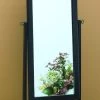 Mirror / Full Length / Standing / Floor / 60" Rectangular / Dressing / Bedroom / Wood / Brown / Contemporary / Modern - Monarch Specialties I 3368