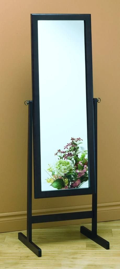 Mirror / Full Length / Standing / Floor / 60" Rectangular / Dressing / Bedroom / Wood / Brown / Contemporary / Modern - Monarch Specialties I 3368 3 Mirror / Full Length / Standing / Floor / 60" Rectangular / Dressing / Bedroom / Wood / Brown / Contemporary / Modern - Monarch Specialties I 3368