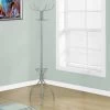 Coat Rack / Hall Tree / Free Standing / 12 Hooks / Entryway / 70"H / Umbrella Holder / Bedroom / Metal / Grey / Contemporary / Modern - Monarch Specialties I 2032