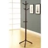 Coat Rack / Hall Tree / Free Standing / 9 Hooks / Entryway / 69"H / Bedroom / Wood / Brown / Contemporary / Modern - Monarch Specialties I 2004