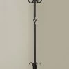 Coat Rack / Hall Tree / Free Standing / 8 Hooks / Entryway / 74"H / Bedroom / Metal / Black / Transitional - Monarch Specialties I 2065