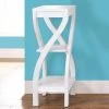 Accent Table / Side / End / Plant Stand / Square / Living Room / Bedroom / Laminate / White / Contemporary / Modern - Monarch Specialties I 2479 -Bedroom Furniture Shop httpssep.yimg .comaytotallyfurniturewhite 32 h plant stand monarch specialty i 2479 16