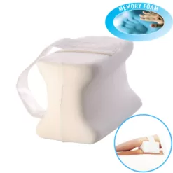 Memory Foam Knee Pillow - Adjustable Strap -Bedroom Furniture Shop memory foam knee pillow adjustable strap 2
