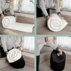 Memory Foam Travel Mattress Topper -Bedroom Furniture Shop memory foam travel mattress topper 18