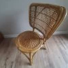 Unknown Original 1970's Mid Century Bohemian Bamboo Bedroom/Hall/Landing... Chair -Bedroom Furniture Shop original 1970 s mid century bohemian bamboo bedroom hall landing chair sku39011966 0