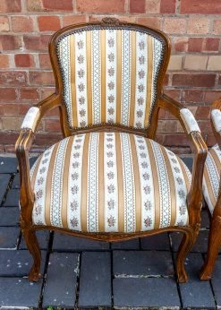 Pair Of Armchairs Louis XV Style French Parlour Armchairs Vintage French Empire Library Chairs Living Room Chairs Bedroom Hallway Chairs Mcm -Bedroom Furniture Shop pair of armchairs louis xv style french parlour armchairs vintage french empire library chairs living room chairs bedroom hallway chairs mcm sku13997904 0 11