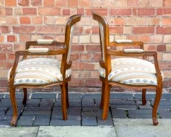 Pair Of Armchairs Louis XV Style French Parlour Armchairs Vintage French Empire Library Chairs Living Room Chairs Bedroom Hallway Chairs Mcm -Bedroom Furniture Shop pair of armchairs louis xv style french parlour armchairs vintage french empire library chairs living room chairs bedroom hallway chairs mcm sku13997904 0 7