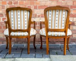 Pair Of Armchairs Louis XV Style French Parlour Armchairs Vintage French Empire Library Chairs Living Room Chairs Bedroom Hallway Chairs Mcm -Bedroom Furniture Shop pair of armchairs louis xv style french parlour armchairs vintage french empire library chairs living room chairs bedroom hallway chairs mcm sku13997904 0 9