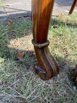 Unknown Pair Of Early 20th Century Occasional Walnut Dining Bedroom Chairs -Bedroom Furniture Shop pair of early 20th century occasional walnut dining bedroom chairs sku52484550 0 5