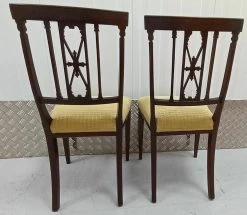 Pair Of Edwardian Mahogany Satinwood Banded And Boxwood Strung Bedroom Chairs -Bedroom Furniture Shop pair of edwardian mahogany satinwood banded and boxwood strung bedroom chairs sku70118987 0 3