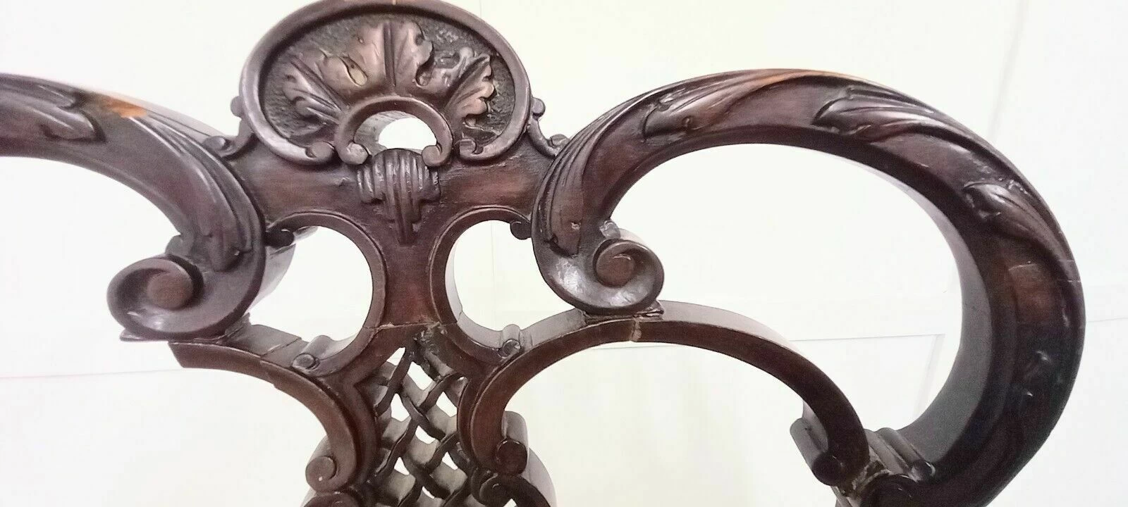 Pair Of Edwardian Walnut Framed Bedroom Chairs For Restoration/Repair 8 Pair Of Edwardian Walnut Framed Bedroom Chairs For Restoration/Repair - Image 6