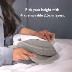 Putnams Latex Pillow - Height Adjustable -Bedroom Furniture Shop putnams latex pillow height adjustable 3