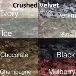 Classic Divan Set Upholstered In Crushed Ice Velvet Material – Matching Headboard & Choice Of Mattress 12 Classic Divan Set Upholstered In Crushed Ice Velvet Material – Matching Headboard & Choice Of Mattress -Bedroom Furniture Shop s l500