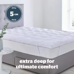 Silentnight Ultimate Deep Sleep Mattress Topper -Bedroom Furniture Shop silentnight ultimate deep sleep mattress topper 10