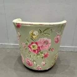 Single 1920/30s Bedroom Chair Professionally Reupholstered In Clarke & Clarke Floral Fabric 13 Single 1920/30s Bedroom Chair Professionally Reupholstered In Clarke & Clarke Floral Fabric -Bedroom Furniture Shop single 1920 30s bedroom chair professionally reupholstered in clarke clarke floral fabric sku79671637 0 3