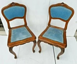 Stunning Pair Of Oak Cerulean Upholstered Bedroom Chairs 11 Stunning Pair Of Oak Cerulean Upholstered Bedroom Chairs -Bedroom Furniture Shop stunning pair of oak cerulean upholstered bedroom chairs sku81495150 0 2