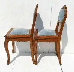 Stunning Pair Of Oak Cerulean Upholstered Bedroom Chairs 14 Stunning Pair Of Oak Cerulean Upholstered Bedroom Chairs -Bedroom Furniture Shop stunning pair of oak cerulean upholstered bedroom chairs sku81495150 0 5