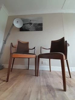 Superb Pair Of G Plan 1970's Mid Century Bedroom /Dining Chairs/ Armchairs -Bedroom Furniture Shop superb pair of g plan 1970 s mid century bedroom dining chairs armchairs sku33139087 0 3